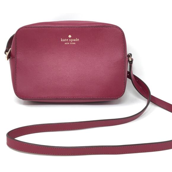 kate spade new york Handbags - Kate Spade New York Harper Berry Leather Crossbody Purse Handbag WKR00062